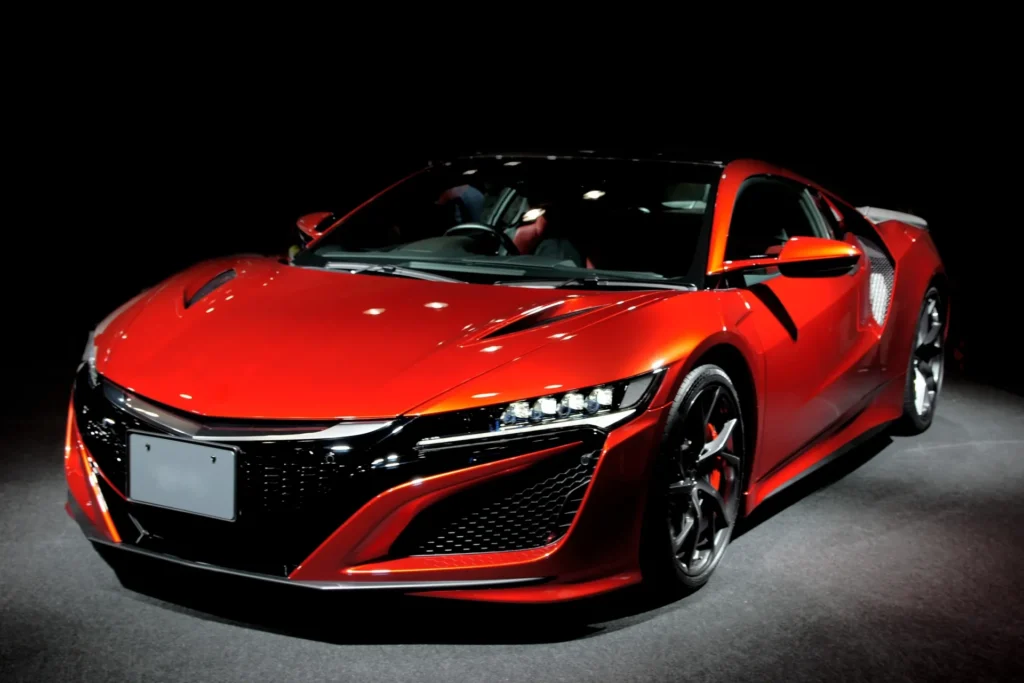 フルラッピングされた車